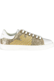 SAPATOS ESPORTIVOS FEMININOS EMPORIO ARMANI OURO