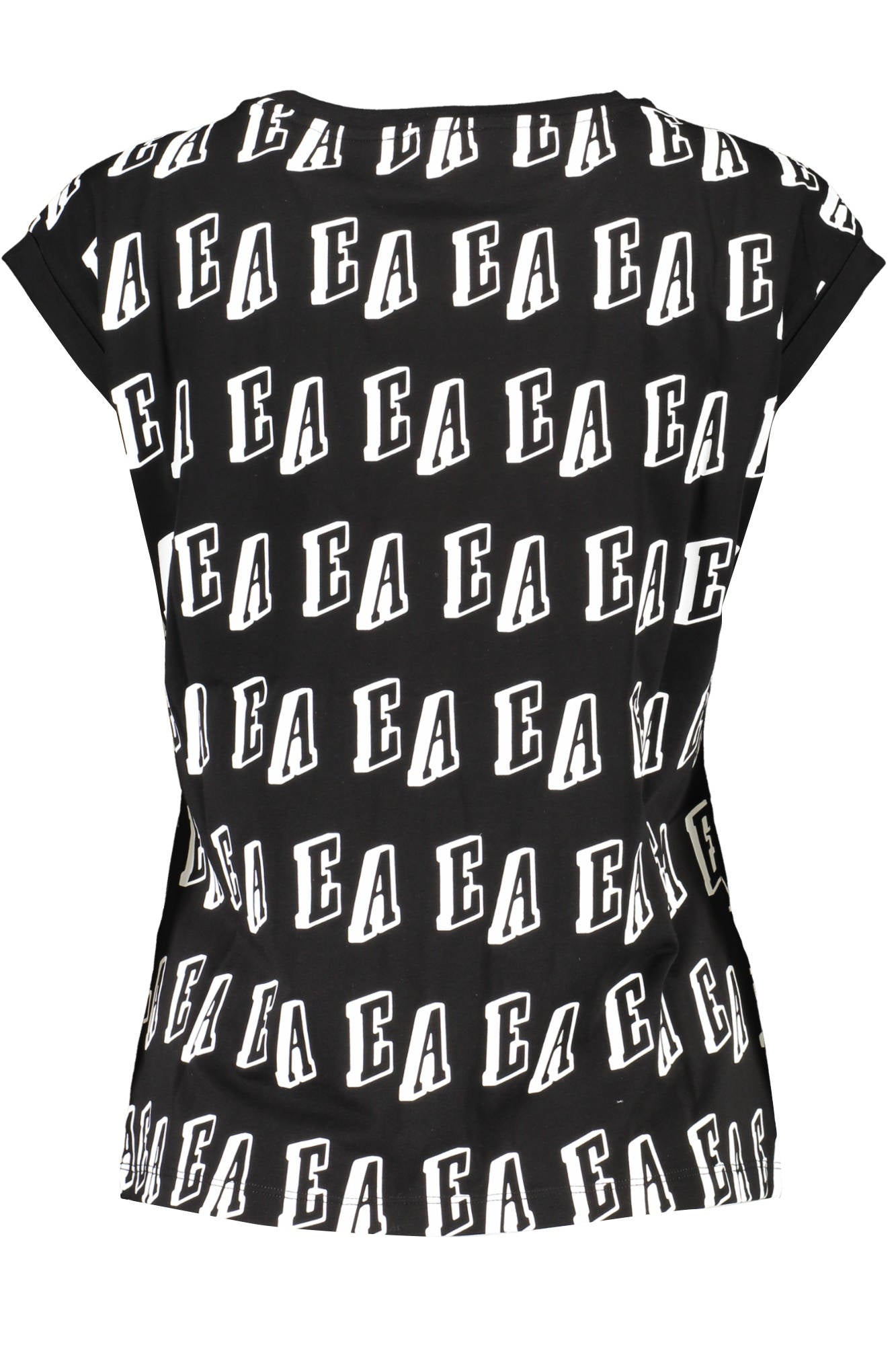 T-SHIRT SEM MANGAS EMPORIO ARMANI MULHER NEGRA