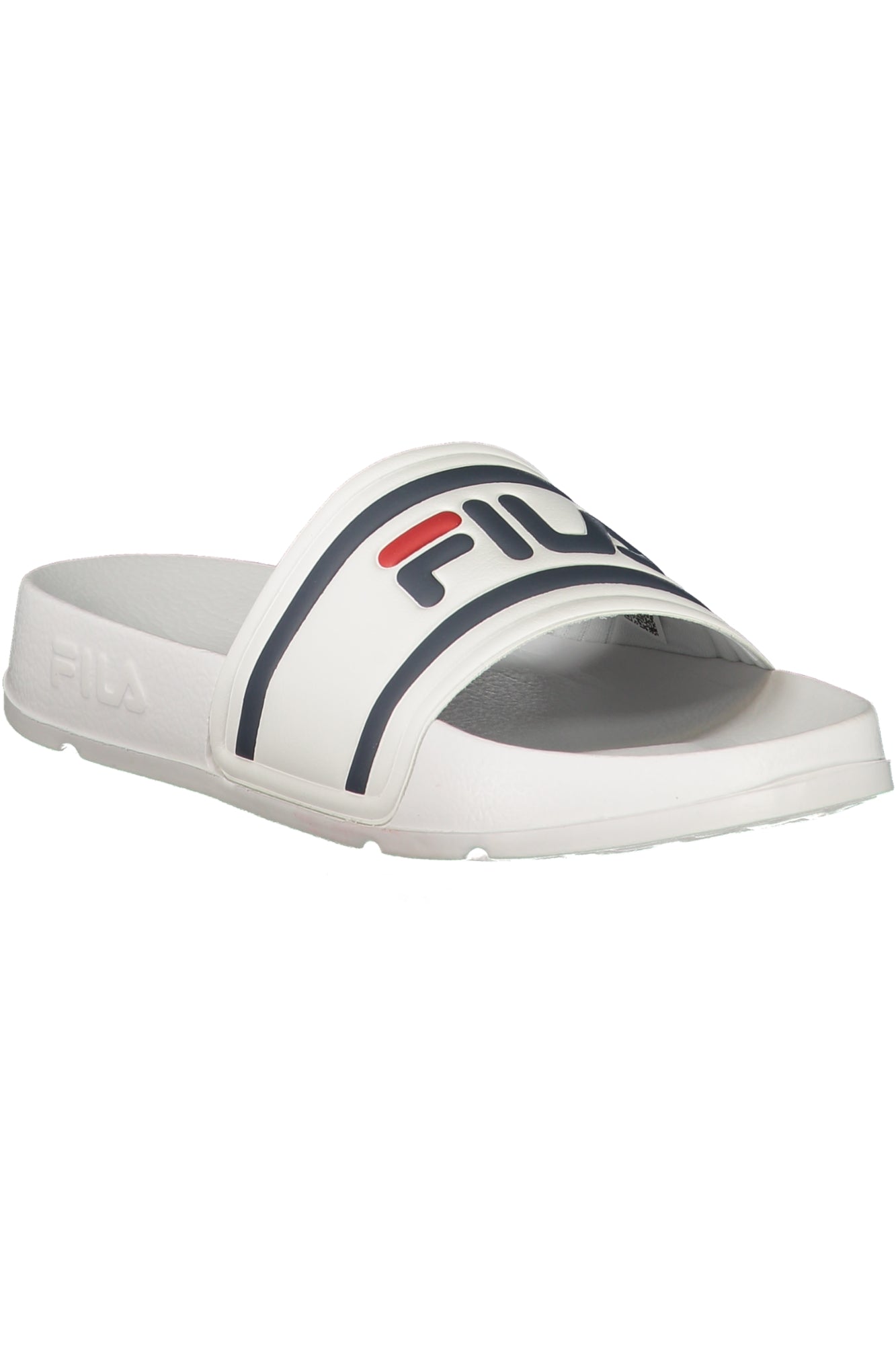 CHINELOS COM ESTAMPADO FILA CRIANÇA BRANCOS