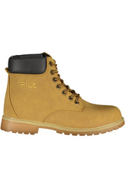 BOTINS COM ATACADORES FILA MULHER AMARELOS