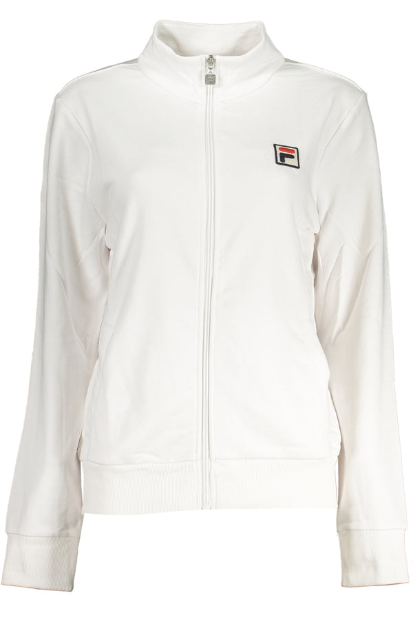 CAMISOLA FEMININA FILA BRANCA COM ZIP