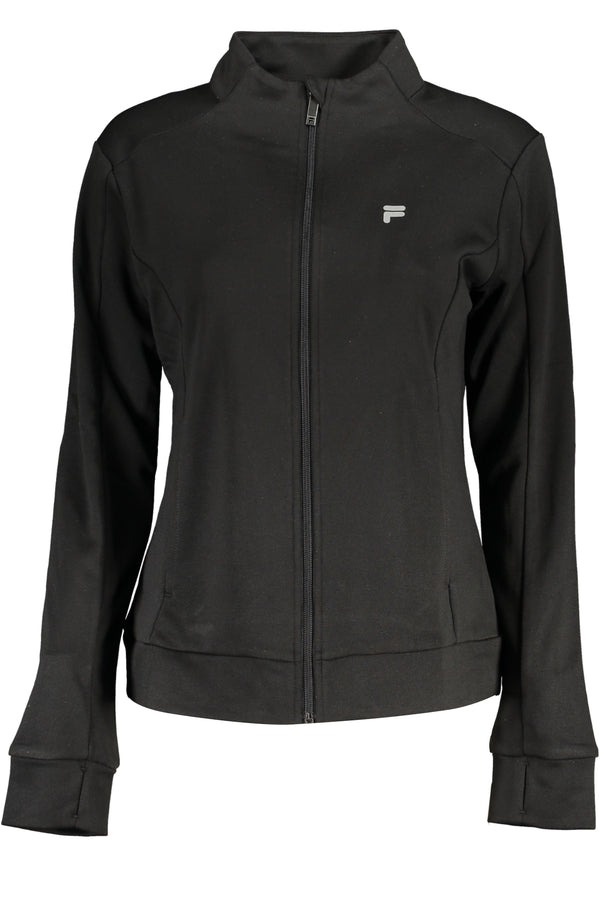 SWEATSHIRT FILA FEMININO PRETO COM ZIP