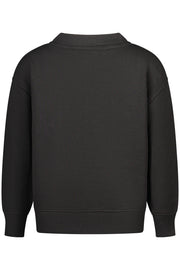 SWEATSHIRT EM ALGODÃO FILA CRIANÇA PRETA