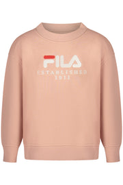 SWEATSHIRT EM ALGODÃO FILA CRIANÇA ROSA