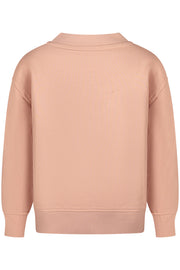 SWEATSHIRT EM ALGODÃO FILA CRIANÇA ROSA