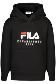 SWEATSHIRT EM ALGODÃO FILA CRIANÇA PRETA