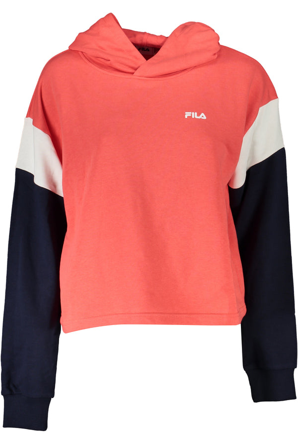 Fila Mulher Rosa Sweatshirt Sem Fecho