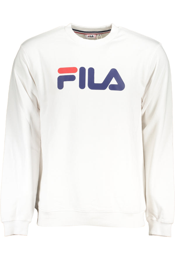 CAMISOLA FILA HOMEM BRANCA COM ZIPLESS