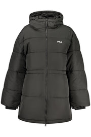 BLUSÃO COM CAPUZ FILA MULHER PRETO