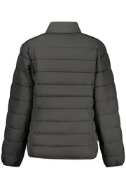 BLUSÃO COM ESTAMPADO FILA MULHER PRETO