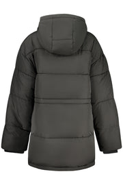 BLUSÃO COM CAPUZ FILA MULHER PRETO
