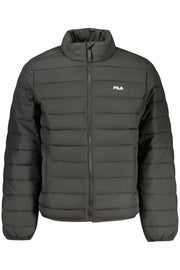 BLUSÃO COM ESTAMPADO FILA HOMEM PRETO
