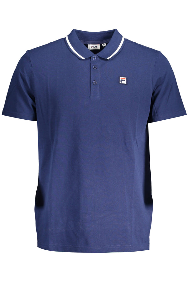FILA POLO MANGA CURTA HOMEM AZUL