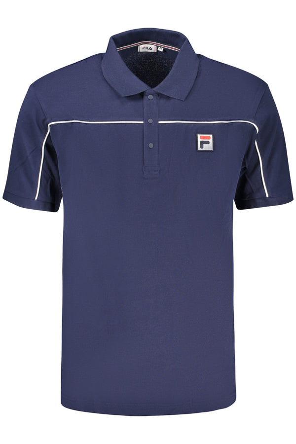 FILA POLO MANGA CURTA HOMEM AZUL