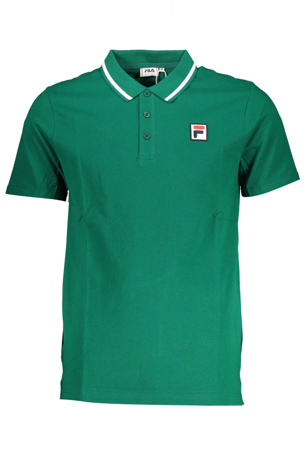 CAMISA POLO FILA HOMEM VERDE DE MANGA CURTA