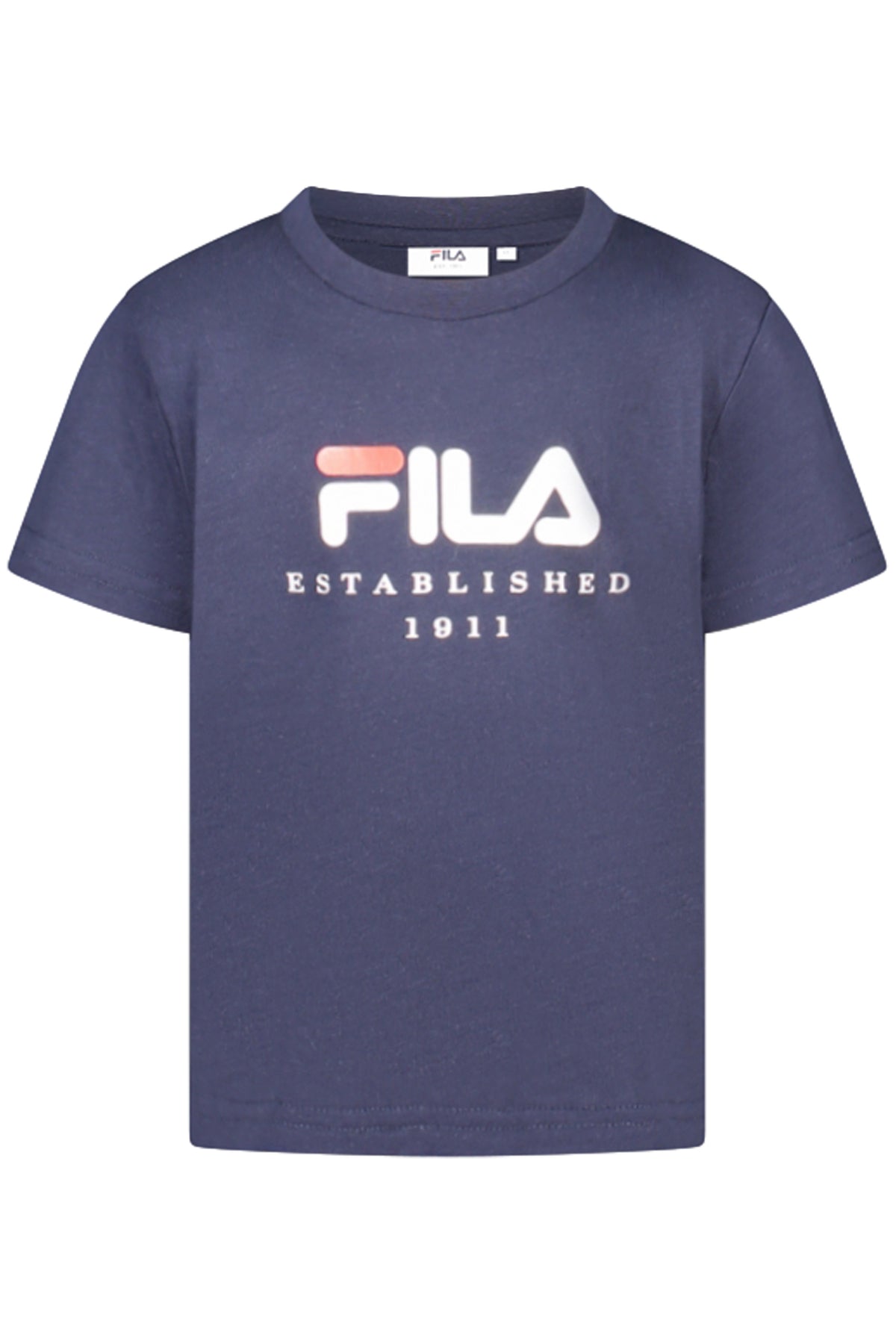 T-SHIRT EM ALGODÃO FILA CRIANÇA AZUL