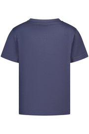 T-SHIRT EM ALGODÃO FILA CRIANÇA AZUL