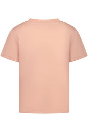 T-SHIRT EM ALGODÃO FILA CRIANÇA ROSA