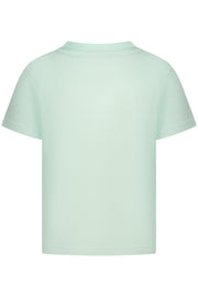 T-SHIRT EM ALGODÃO FILA CRIANÇA VERDE