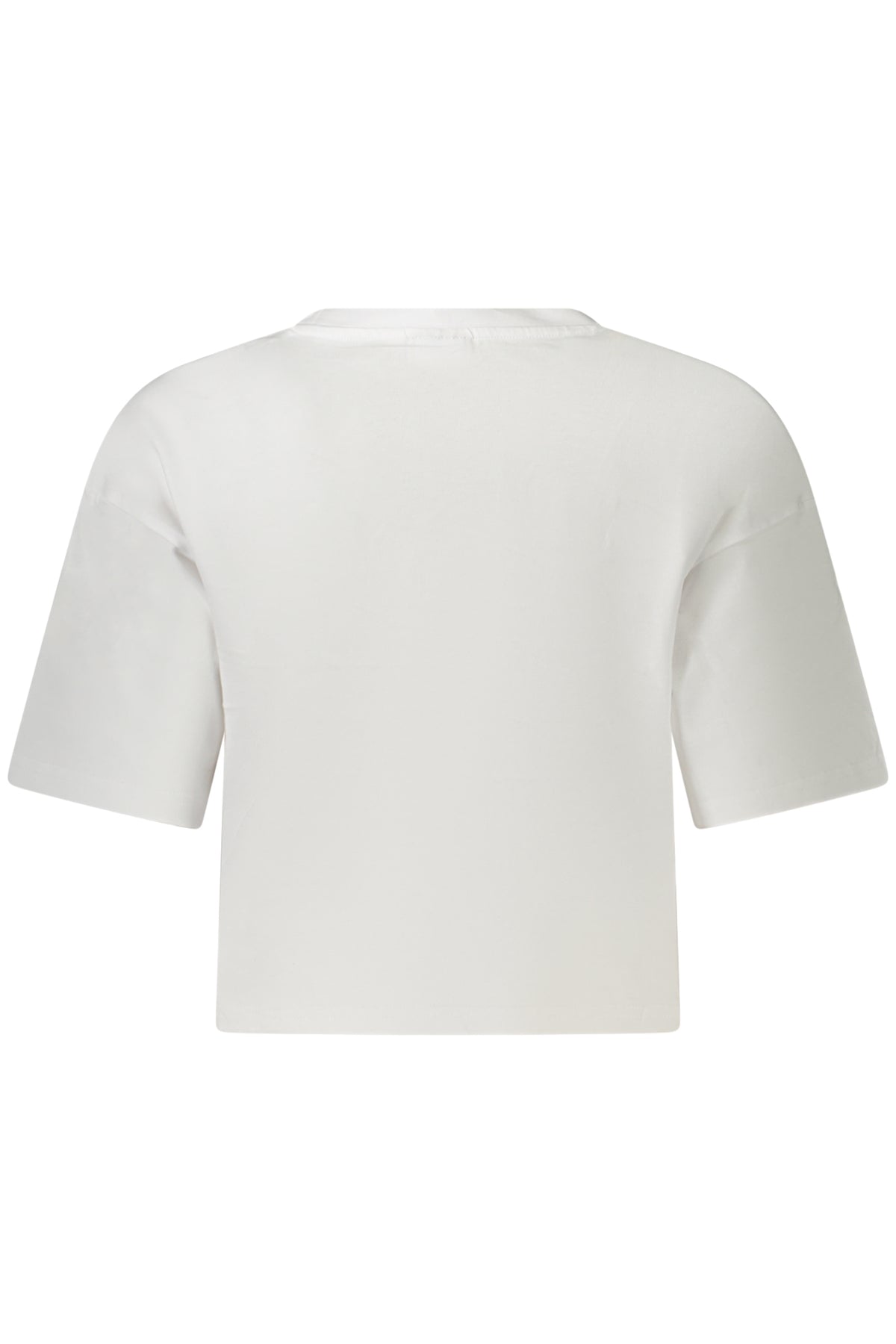 T-SHIRT EM ALGODÃO FILA MULHER BRANCA