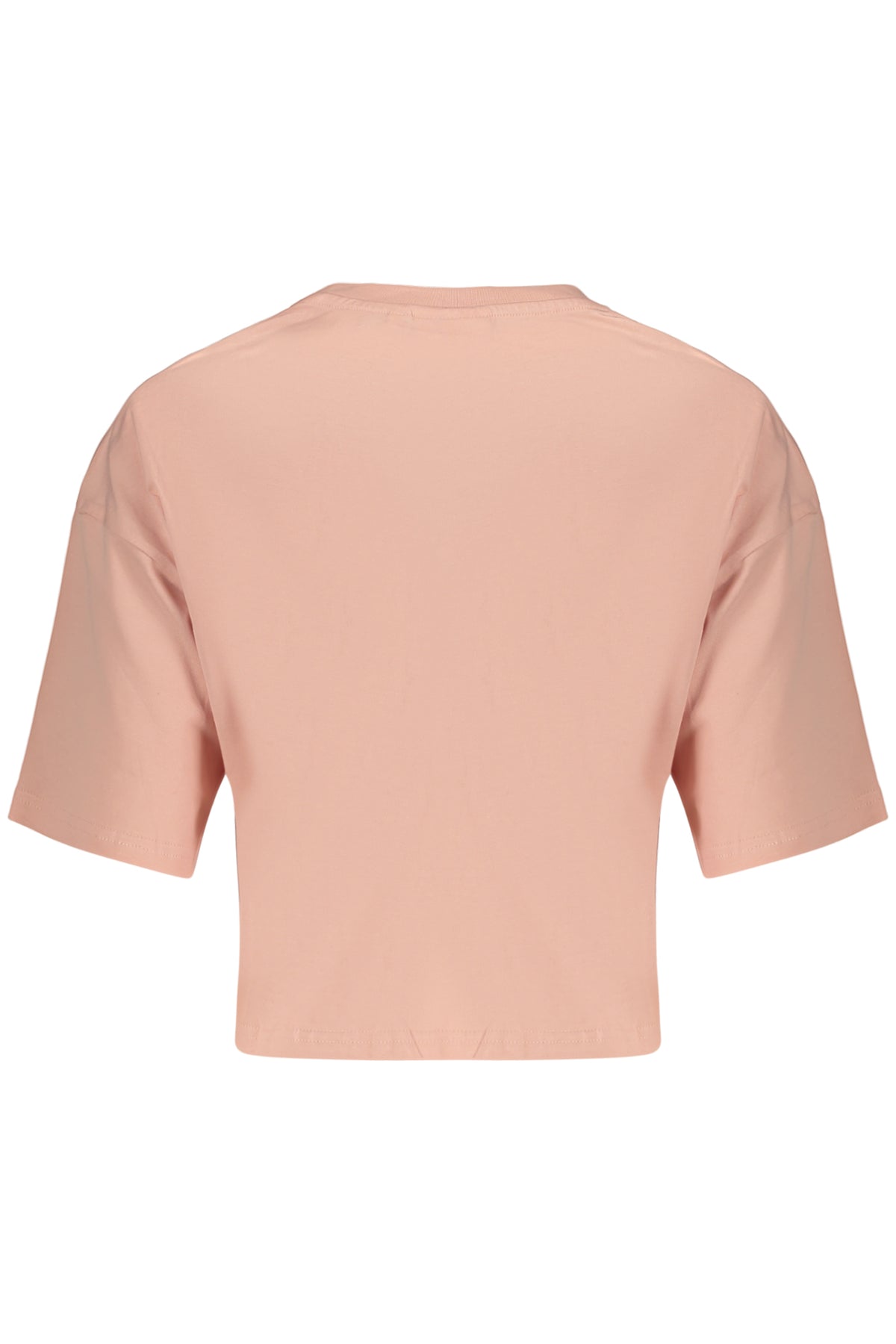 T-SHIRT EM ALGODÃO FILA MULHER ROSA