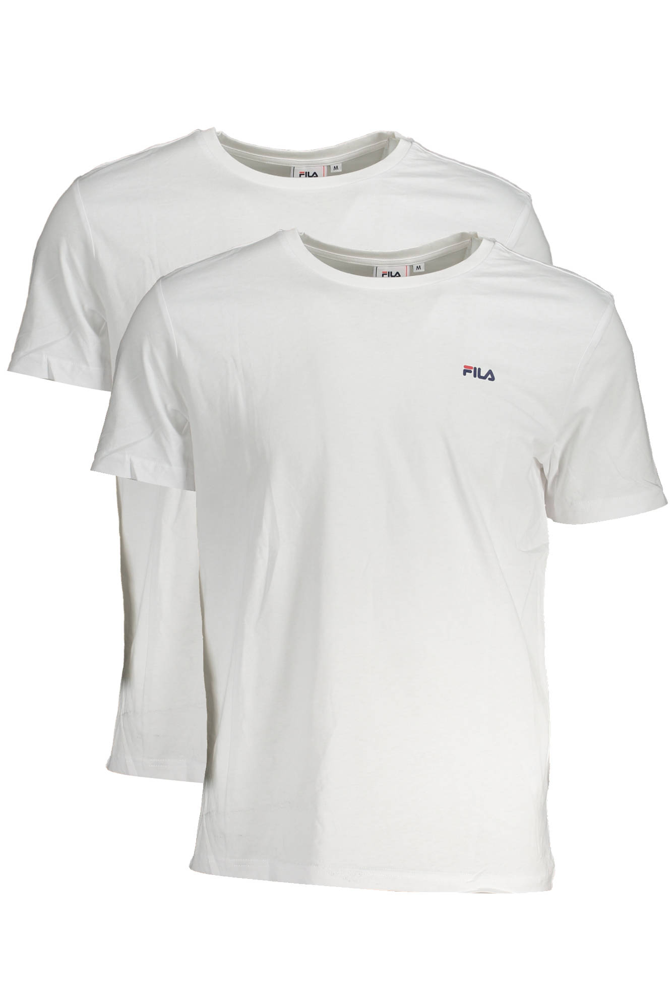 T-SHIRT EM ALGODÃO FILA HOMEM BRANCA
