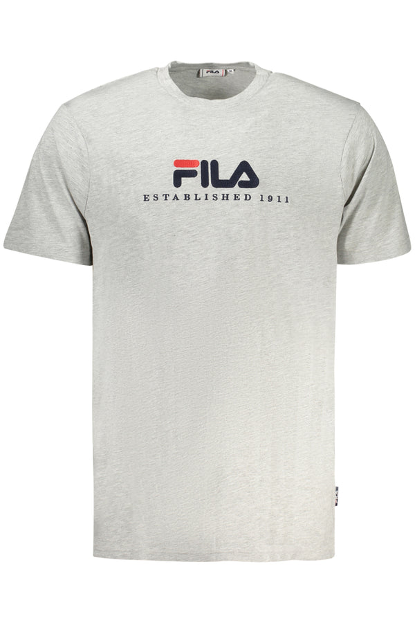 T-SHIRT FILA MANGA CURTA HOMEM CINZA