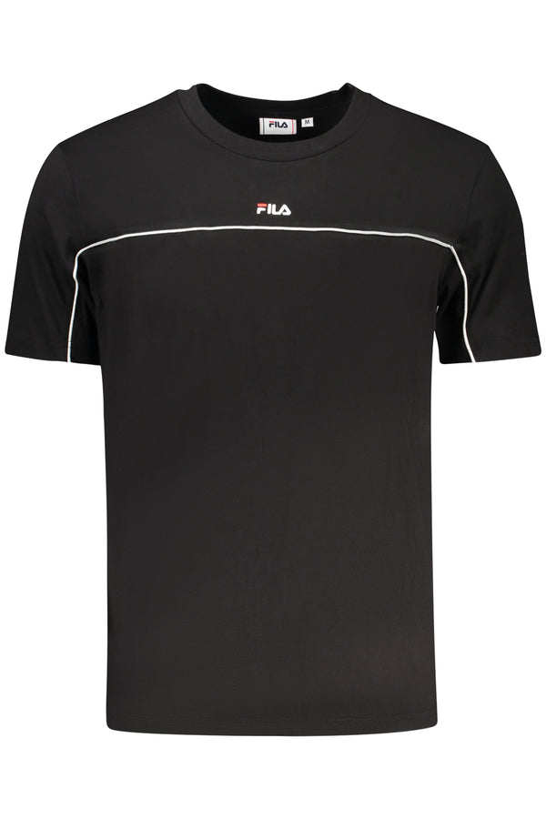 T-SHIRT DE MANGA CURTA FILA HOMEM PRETA