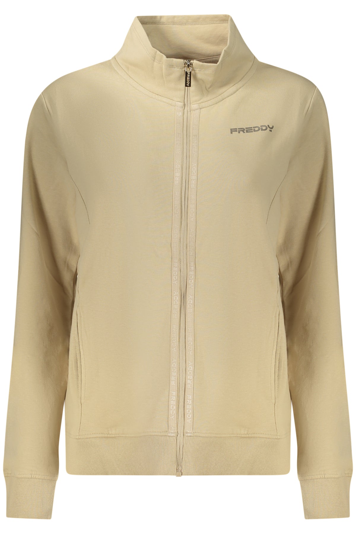 SWEATSHIRT EM ALGODÃO FREDDY MULHER BEGE