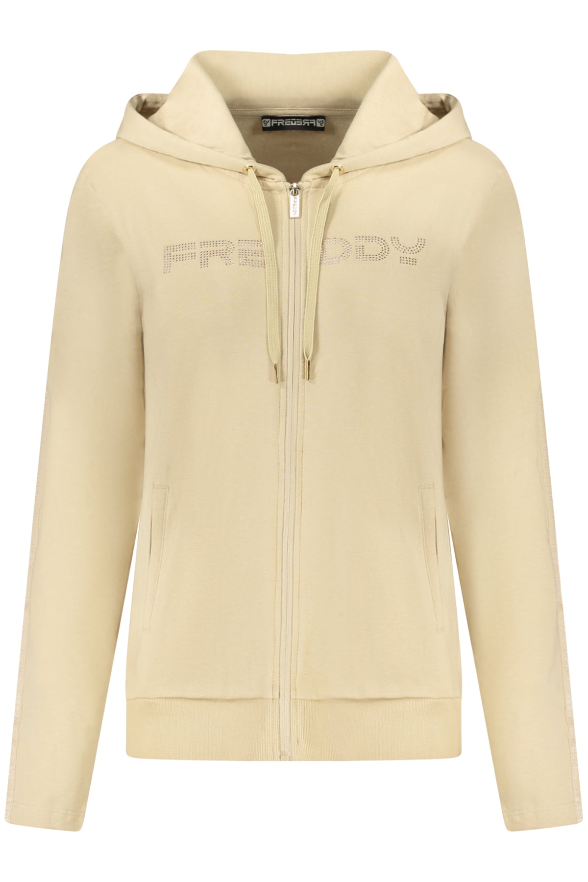 SWEATSHIRT EM ALGODÃO FREDDY MULHER BEGE