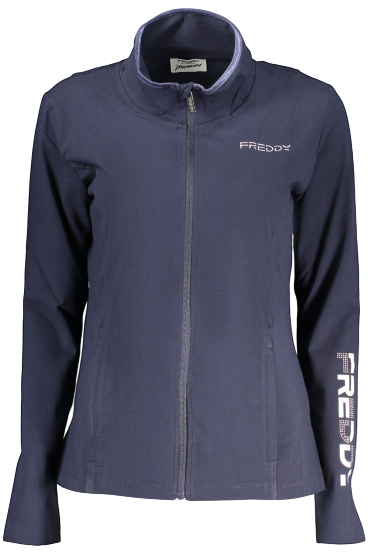SWEATSHIRT EM ALGODÃO FREDDY MULHER AZUL