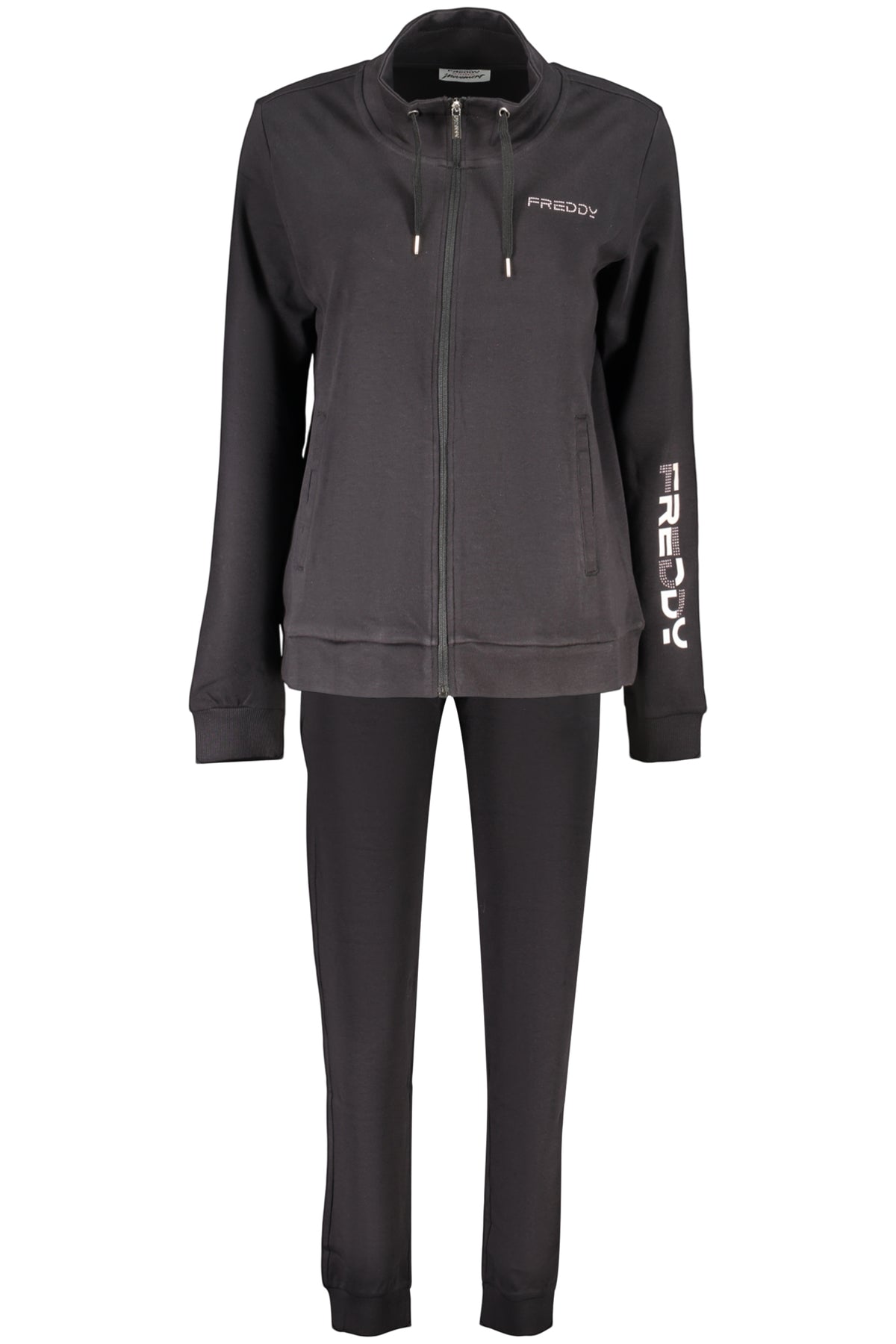 SWEATSHIRT COM ATACADORES FREDDY MULHER PRETA