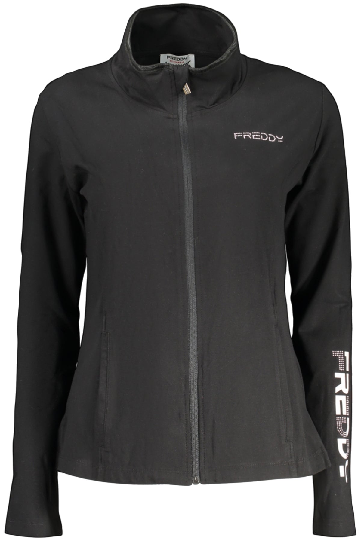 SWEATSHIRT EM ALGODÃO FREDDY MULHER PRETA