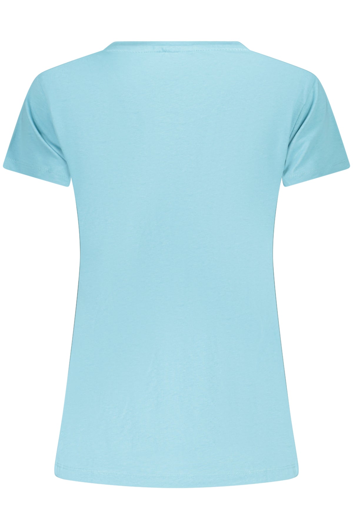 T-SHIRT EM ALGODÃO FREDDY MULHER AZUL CLARO