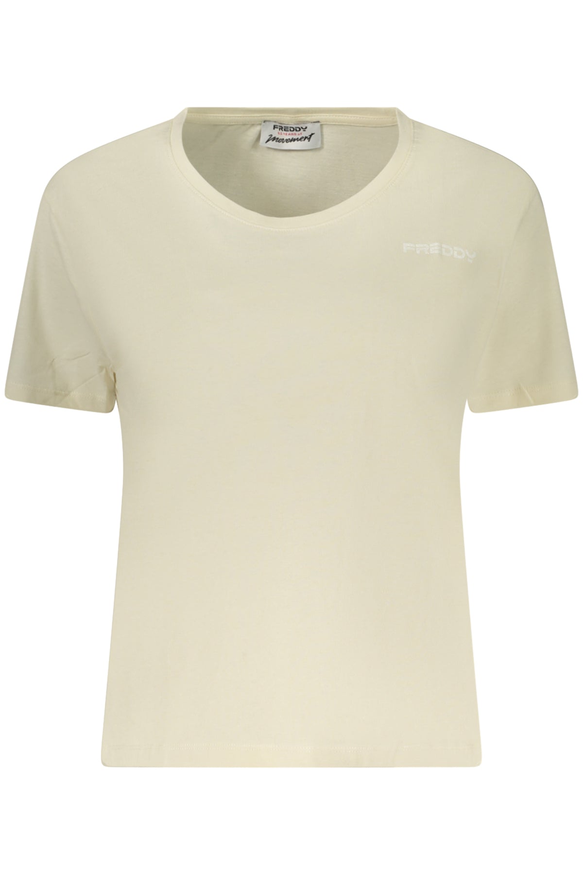 T-SHIRT EM ALGODÃO FREDDY MULHER BEGE