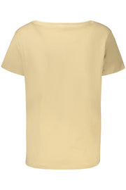T-SHIRT EM ALGODÃO FREDDY MULHER BEGE