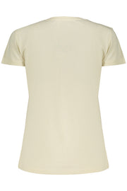 T-SHIRT EM ALGODÃO FREDDY MULHER BEGE