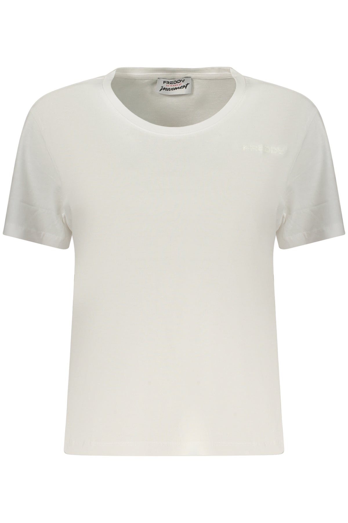 T-SHIRT EM ALGODÃO FREDDY MULHER BRANCA