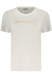 T-SHIRT EM ALGODÃO FREDDY MULHER BRANCA