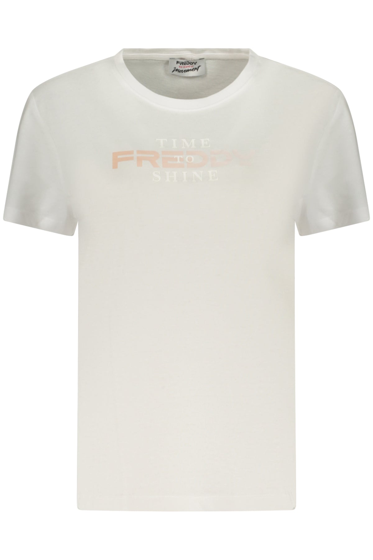 T-SHIRT EM ALGODÃO FREDDY MULHER BRANCA
