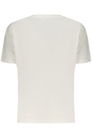 T-SHIRT EM ALGODÃO FREDDY MULHER BRANCA