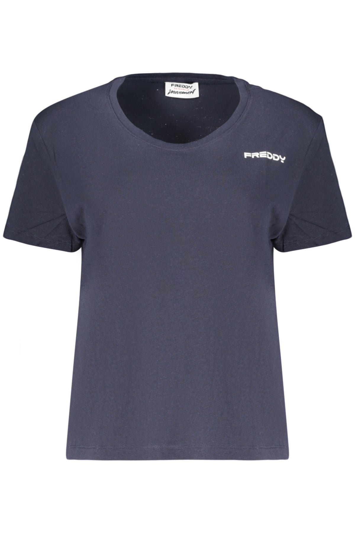 T-SHIRT EM ALGODÃO FREDDY MULHER AZUL