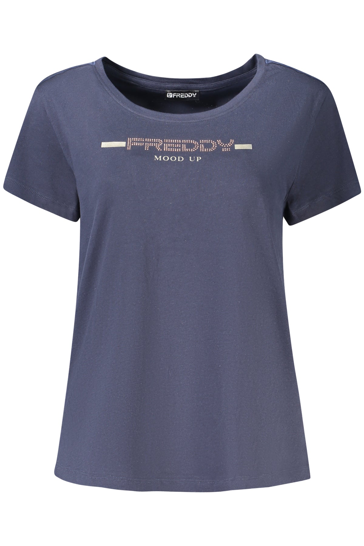 T-SHIRT EM ALGODÃO FREDDY MULHER AZUL