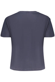 T-SHIRT EM ALGODÃO FREDDY MULHER AZUL