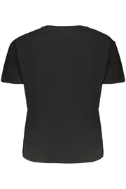 T-SHIRT EM ALGODÃO FREDDY MULHER PRETA