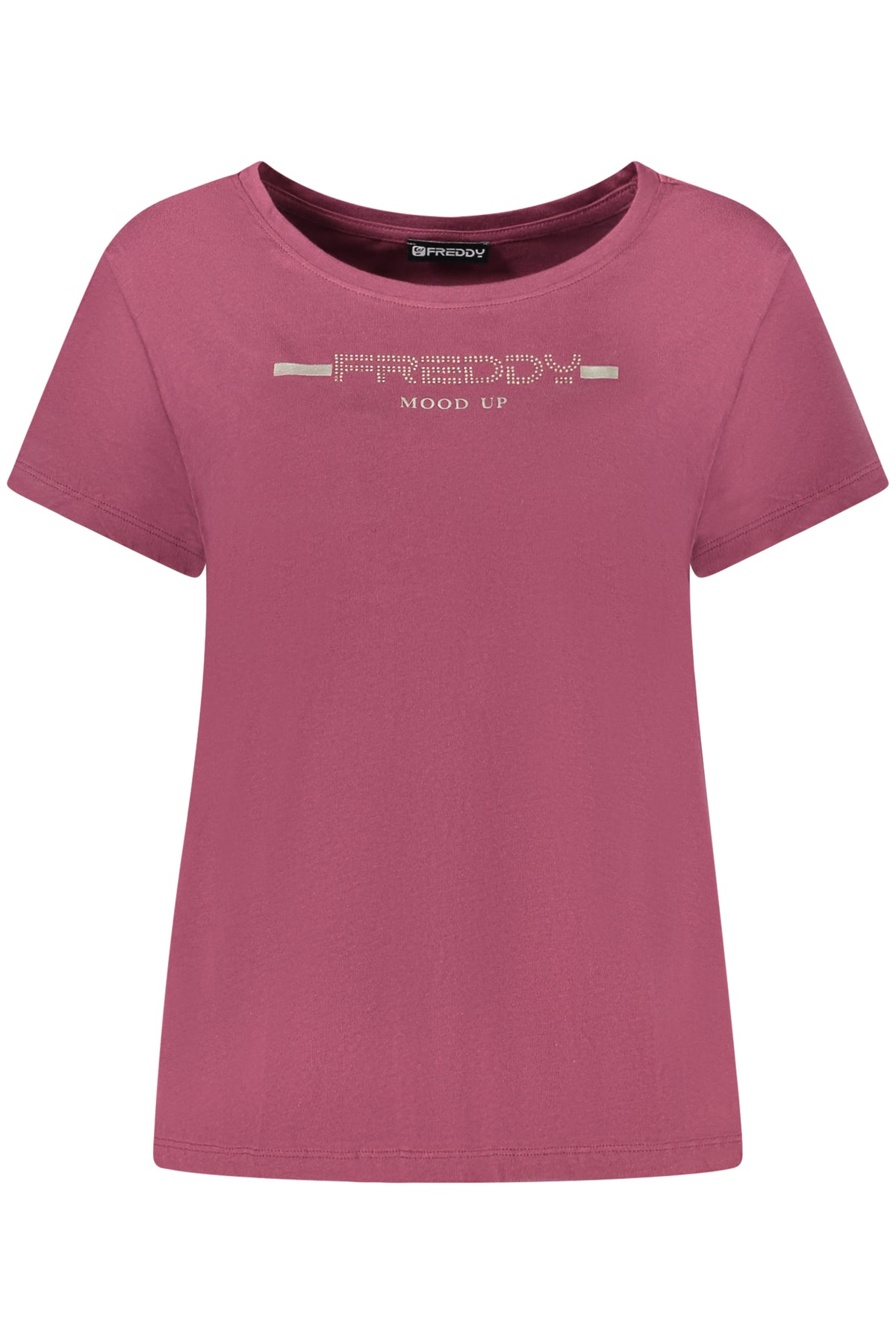 T-SHIRT EM ALGODÃO FREDDY MULHER ROXA