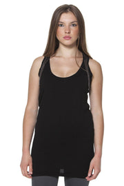 FRED PERRY BLACK WOMEN'S TANK TOP