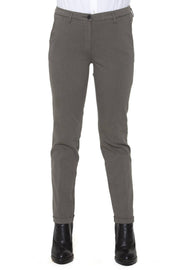 FRED PERRY WOMEN'S GREEN TROUSERS