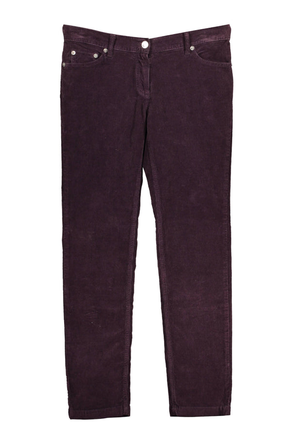CALÇAS MULHER ROXAS FRED PERRY