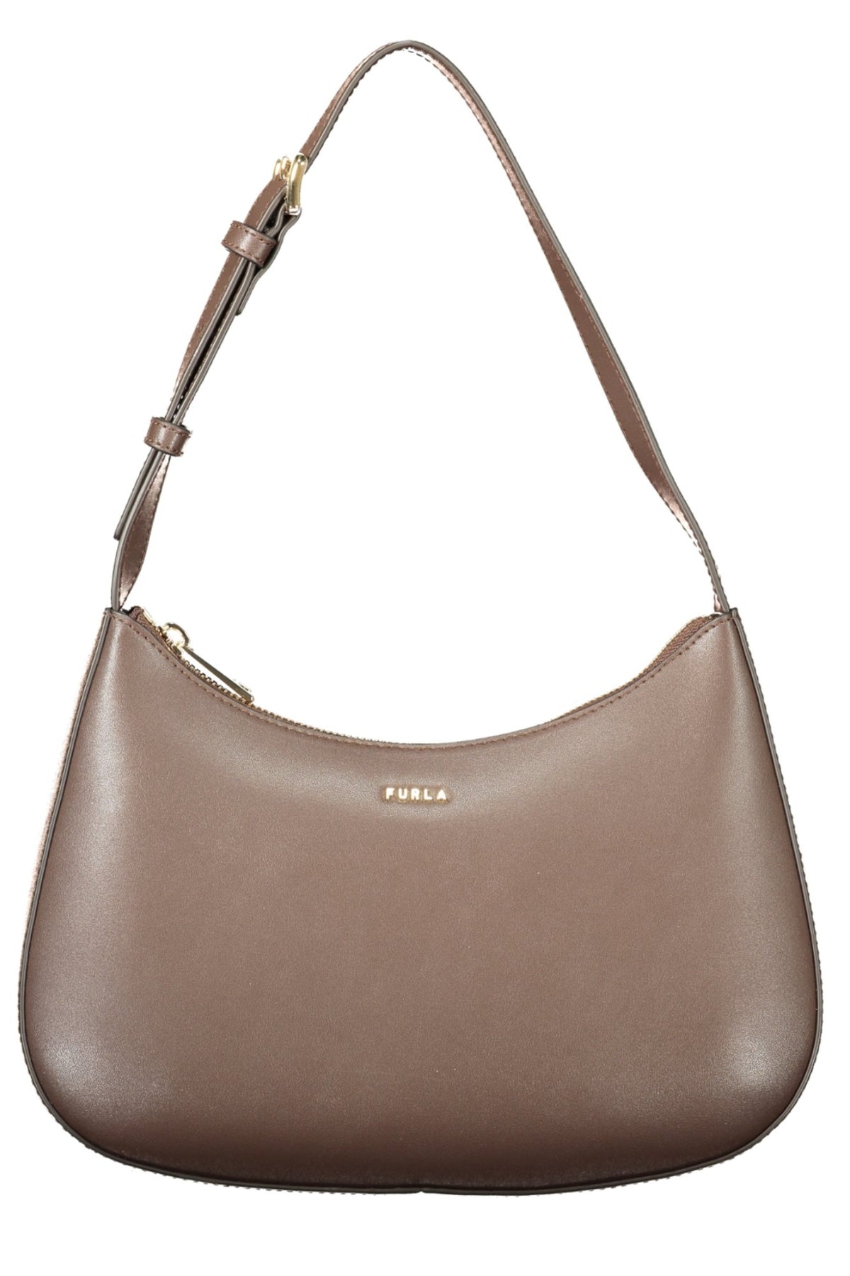 MALA EM COURO FURLA MULHER CASTANHA